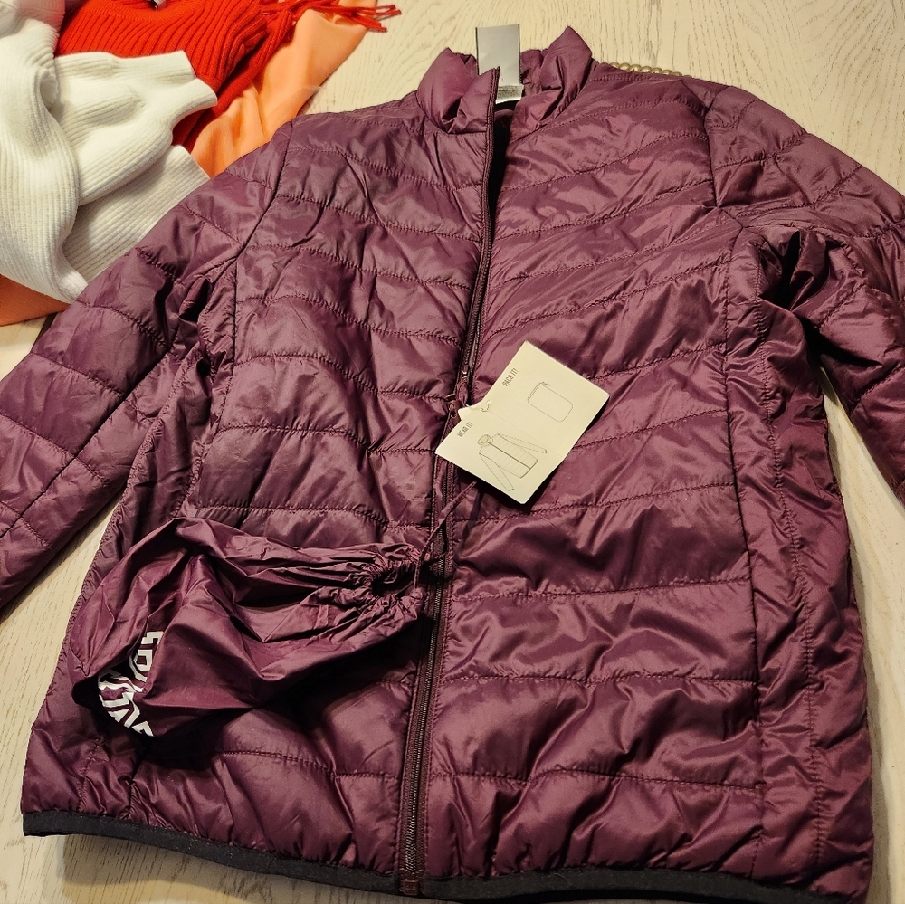Victoria Secret Pink Women's Packable PufferJacket XS NWT